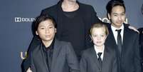 Brad Pitt teve o primeiro encontro com os filhos desde separa&ccedil;&atilde;o de Angelina Jolie  Foto: Getty Images / PurePeople