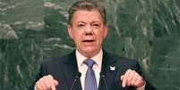 Juan Manuel Santos comandou as negociações de paz com as Farc, que duraram quatro anos  Foto: Getty Images / BBC News Brasil