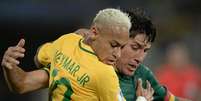 Neymar foi mais uma vez um dos destaques em campo da Seleção Brasileira  Foto: Pedro Martins/MowaPress