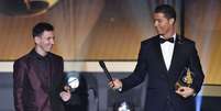 Messi e Cristiano Ronaldo (Foto: AFP)  Foto: Lance!