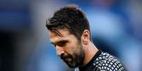 Buffon foi o grande nome da partida  Foto: EFE