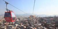 O Teleférico do Morro do  Alemão se tornou uma atração turística do Rio  Foto: Agência Brasil