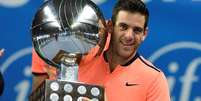 Del Potro vence Sock em Estocolmo e volta a ser campeão após quase 3 anos  Foto: EFE