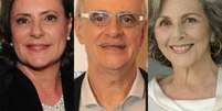 Marcos Caruso, Elizabet Savala e Irene Ravache v&atilde;o viver um tri&acirc;ngulo amoro na novela 'Pega Ladr&atilde;o', sucessora de 'Rock Story', da TV Globo  Foto: Divulga&ccedil;&atilde;o, Reinaldo Marques / Paulo Belote / Estevam Avellar / TV Globo / PurePeople
