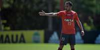 Mancuello em treino do Flamengo (foto:Pedro Martins/AGIF/Lancepress!)  Foto: Lance!