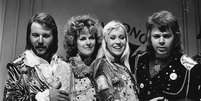 O grupo Abba, ao vencer o Festival Eurovision em 1974  Foto: Getty Images