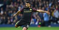 Agüero chegou a 13 gols com a camisa do City nesta temporada (Foto: Divulgação)  Foto: Lance!