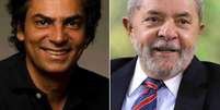 Mainardi e Lula: rixa de longa data (Fotos: Divulga&ccedil;&atilde;o e Ricardo Stuckert/Instituto Lula)  Foto: Sala de TV