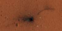 Imagens coloridas foram feitas pela sonda Mars Reconnaissance Orbiter da Nasa  Foto: EFE