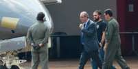 O ex-deputado Eduardo Cunha após ser preso pela Polícia Federal   Foto: Agência Brasil