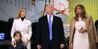 Donald Trump e sua mulher, Melanie  Foto: Getty Images 