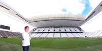 Andrés Sanchez falou sobre a Arena Corinthians (Foto: Eduardo Vianna)  Foto: Lance!