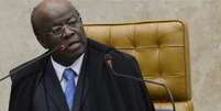 O ex-ministro Joaquim Barbosa quando presidia o Supremo Tribunal Federal   Foto: Agência Brasil