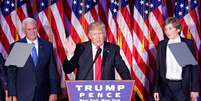 Trump prometeu ser 'presidente para todos os americanos'  Foto: EFE