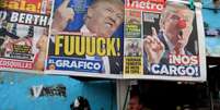 Reações de jornais mexicanos à eleição de Donald Trump nos EUA  Foto: EFE