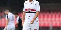 Rogério Ceni durante partida amistosa do São Paulo, no Morumbi  Foto: Fernando Dantas / Gazeta Press