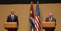 Trump ameaça rever o  acordo diplomático assinado entre os presidentes Barack Obama e Raul Castro.  Foto: Agência Brasil