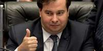 O presidente da Câmara, Rodrigo Maia, afirmou que Casa responderá a ações que considera "legislativas" por parte do STF  Foto: Getty Images