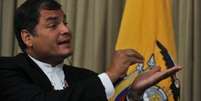 O ex-presidente do Equador Rafael Correa  Foto: Agência Brasil