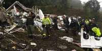 O acidente com o avião que levava a equipe da Chapecoense matou 71 pessoas  Foto: Agência Brasil
