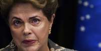 Dilma depõe na Comissão do Impeachment dois dias antes da cassação do mandato, em agosto  Foto: Marcelo Camargo/ Agência Brasil