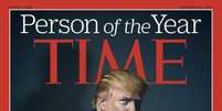 Trump é eleito personalidade do ano pela 'Time'  Foto: Reprodução