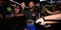 Lutador Tyron Woodley é o atual campeão dos meio-médios do UFC (FOTO: Reprodução)  Foto: Lance!