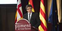 Presidente da região da Catalunha, o separatista Carles Puigdemont  Foto: Getty Images