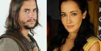 Iru (Guilherme Boury) salva a vida de J&eacute;ssica (May&ecirc; Piragibe) e se aproxima da hebreia, nos pr&oacute;ximos cap&iacute;tulos da novela 'A Terra Prometida'  Foto: Divulga&ccedil;&atilde;o, Munir Chatack/RecordTV / PurePeople