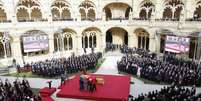 Lisboa - Solenidade fúnebre do ex-presidente de Portugal Mário Soares, no Mosteiro dos Jerónimos  Foto: Agência Brasil