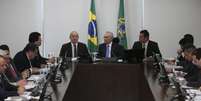 Brasília - O presidente Michel Temer coordena reunião do Núcleo de Infraestrutura,no Palácio do Planalto. Um dos objetivos do encontro é discutir a retomada de grandes obras do Programa de Aceleração do Crescimento ()  Foto: Agência Brasil