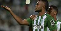 Miguel Borja - Atlético Nacional  Foto: RAUL ARBOLEDA / AFP / LANCE!