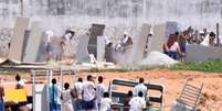 Detentos de Alcaçuz entram em confronto na Penitenciária Estadual de Alcaçuz, localizada na região metropolitana de Natal (RN)   Foto: Reuters