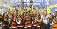 Flamengo faturou o título do Campeonato Brasileiro feminino no ano passado  Foto: Divulgação/CBF