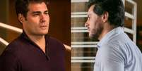 Ciro (Thiago Lacerda) e Augusto (Ricardo Tozzi) se enfrentam, na novela 'A Lei do Amor', a partir de 9 de fevereiro de 2017  Foto: Divulga&ccedil;&atilde;o, Mauricio Fidalgo e Raquel Cunha/ TV Globo / PurePeople