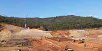 Obras da Barragem de Nova Santarém   Foto: Agência Brasil