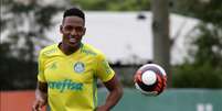 Yerry Mina tem contrato com o Palmeiras até metade de 2021 (Foto: Luis Moura/WPP)  Foto: Lance!