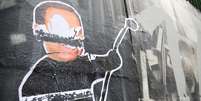  Vista do grafite do muralista Eduardo Kobra na avenida 23 de Maio, na zona sul de São Paulo (SP). O mural foi pichado e teve uma caricatura do prefeito João Doria inserida no painel.   Foto: Renato S. Cerqueira/Futura Press