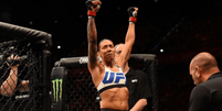 Germaine de Randamie é a campeã peso-pena feminino do UFC (FOTO: Reprodução/UFC)  Foto: Lance!