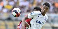 Carlinhos, jogador do Corinthians, durante partida contra o Batatais, válida pela final da Copa São Paulo de Juniores 2017  Foto: Gazeta Press