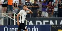 Pablo marcou o gol da vitória do Corinthians no jogo de pior público da Arena (Foto: Luis Moura / WPP)  Foto: Lance!