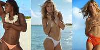 Bouchard, Serena e Wozniacki em poses sensuais para a Sports Illustrated  Foto: Reprodução