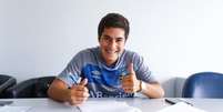 Martín Chavez assinou contrato com o Grêmio até o fim deste ano (Foto: Divulgação / Grêmio / Grêmio)  Foto: Lance!