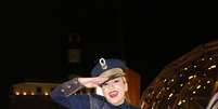 Claudia Leitte como comandante no trio elétrico  Foto: Dilson Silva / AgNews