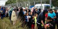 No auge da crise migratória da Europa em 2015, mais de 400 mil pessoas, muitas desta fugindo da guerra civil na Síria, atravessaram a Hungria a caminho da Europa Ocidental. Desde então, o número de refugiados diminui drasticamente. Neste ano, 1004 pessoas pediram abrigo no país.  Foto: Getty Images