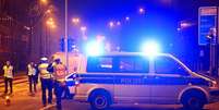 Polícia isola área onde bomba foi achada: acontecimento é frequente na Alemanha  Foto: Deutsche Welle