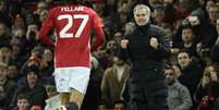 Fellaini tem a confiança de José Mourinho (Foto: Oli Scarff / AFP)  Foto: Lance!