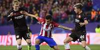 Atlético de Madrid x Bayer Leverkusen  Foto: AFP / LANCE!