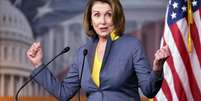 A líder da minoria democrata na Câmara dos Representantes dos Estados Unidos, Nancy Pelos  Foto: EFE