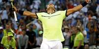 Nadal comemora  Foto: Reuters